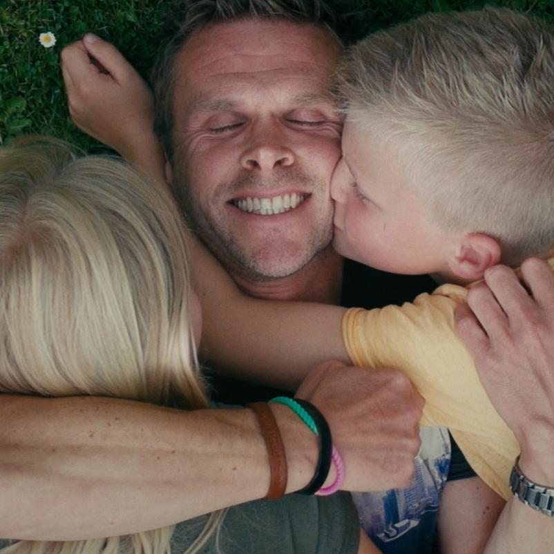 Mathieu met kinderen
