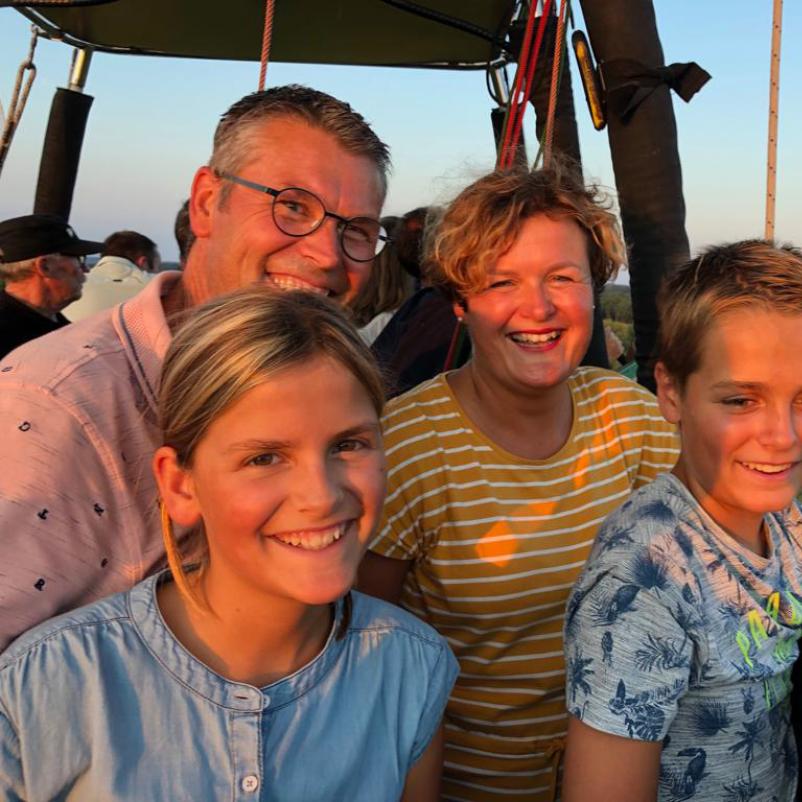 Wim en zijn gezin