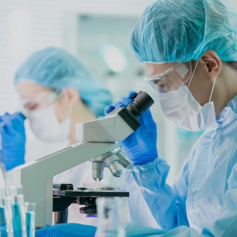 Laboratorium onderzoekers